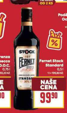 FERNET STOCK STANDARD