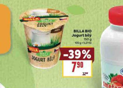 BILLA BIO JOGURT BL