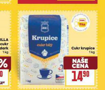 CUKR KRUPICE