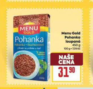 MENU GOLD POHANKA LOUPAN