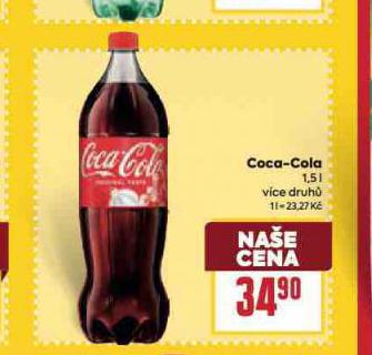 COCA COLA 1,5L