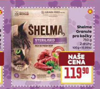 SHELMA GRANULE PRO KOKY