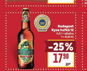 PIVO RADEGAST RYZE HOK 12