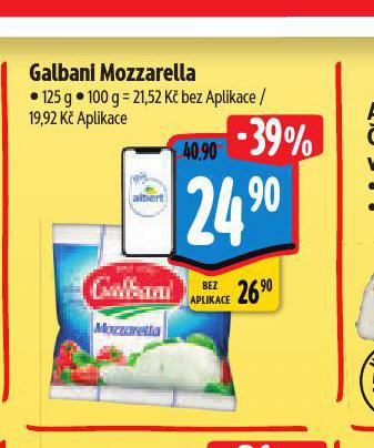 GALBANI MOZZARELLA