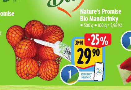 BIO MANDARINKY