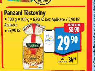 PANZANI TSTOVINY