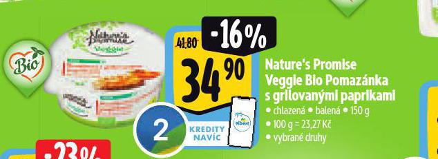 VEGGIE BIO POMAZNKA S GRILOVANMI PAPRIKAMI