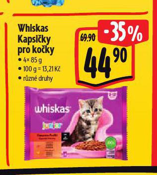 WHISKAS KAPSIKY PRO KOKY