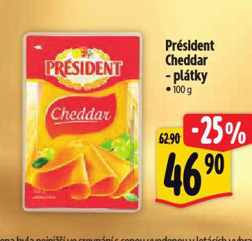 PRSIDENT CHEDDAR