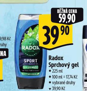 RADOX SPRCHOV GEL