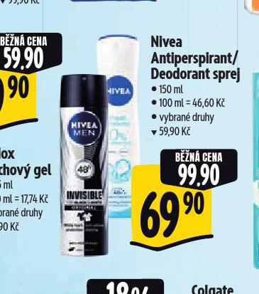 NIVEA DEOSPREJ / ANTIPERSPIRANT