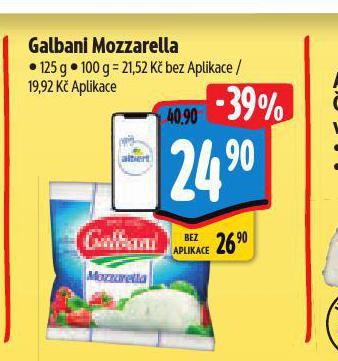 GALBANI MOZZARELLA