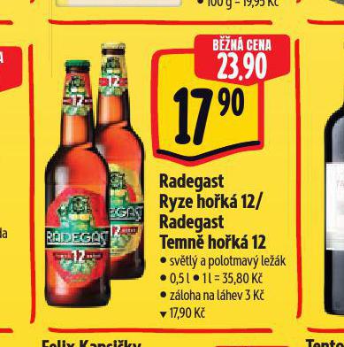 PIVO RADEGAST TEMN HOK 12