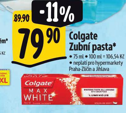 COLGATE ZUBN PASTA