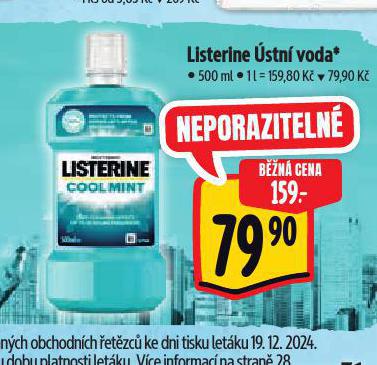 LISTERINE STN VODA