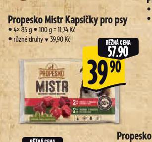 PROPESKO KAPSIKY PRO PSY