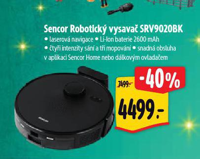 SENCOR ROBOTICK VYSAVA