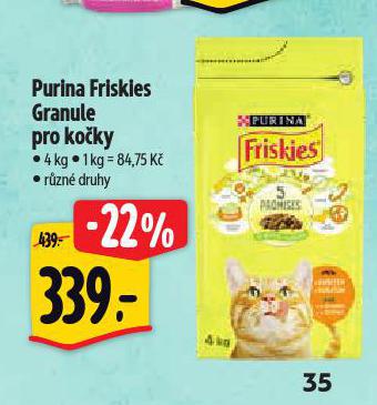 FRISKIES GRANULE PRO KOKY