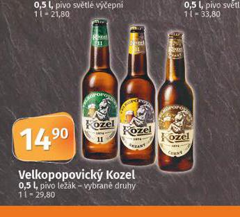 PIVO VELKOPOPOVICK KOZEL