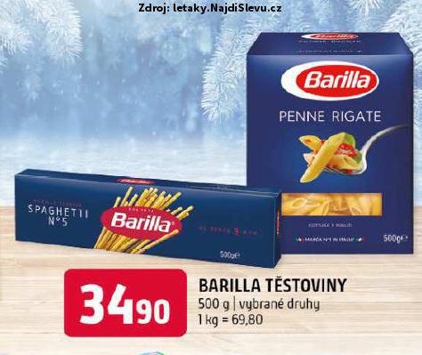 BARILLA TSTOVINY