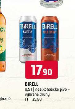 BIRELL NEALKOHOLICK PIVO