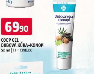 GEL DUBOV KRA + KONOP