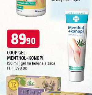 GEL MENTHOL + KONOP