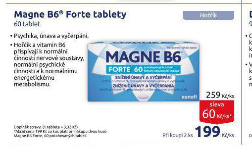 MAGNE B6 FORTE TABLETY