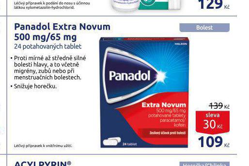 PANADOL EXTRA NOVUM