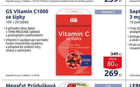 GS VITAMIN C1000 SE PKY