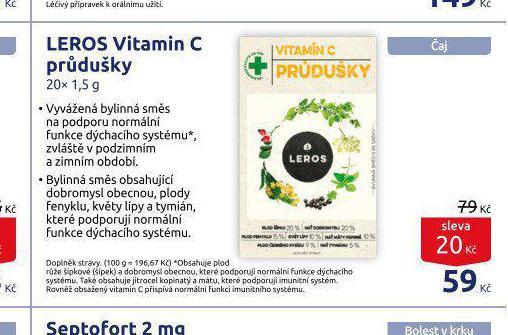 LEROS VITAMIN C PRDUKY