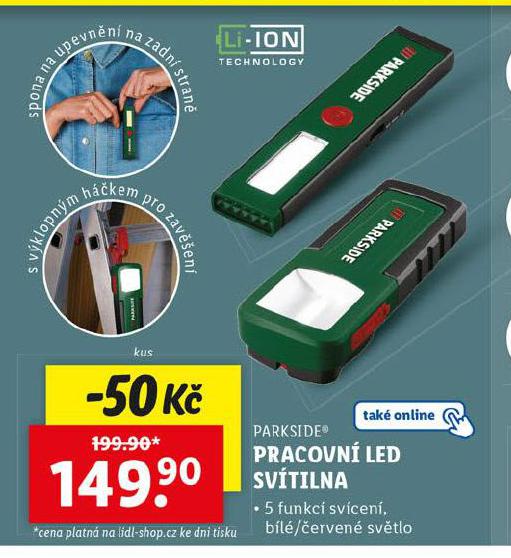 PRACOVN LED SVTILNA