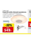 STROPN LED SVTIDLO S BLUETOOTH REPRODUKTOREM