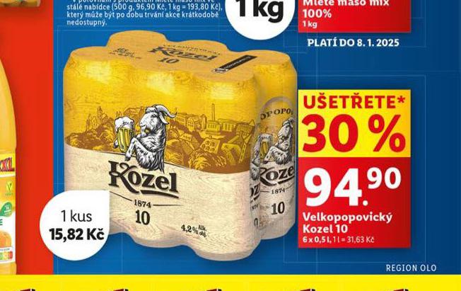 PIVO VELKOPOPOVICK KOZEL 10