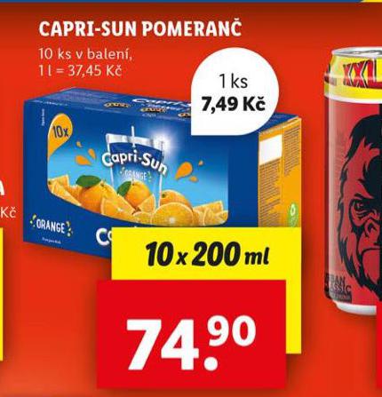 CAPRI SUN POMERAN