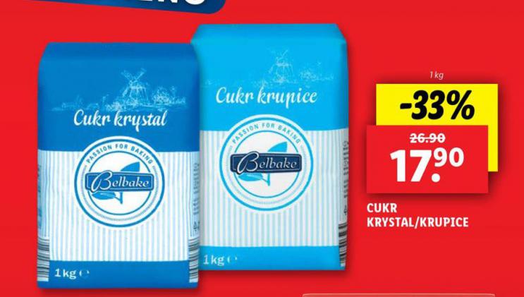 CUKR KRYSTAL / KRUPICE