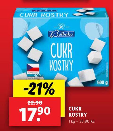 CUKR KOSTKY