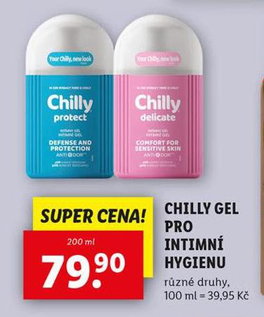 CHILLY MYC GEL PRO INTIMN HYGIENU