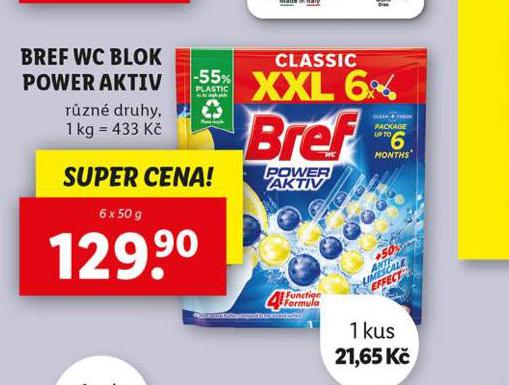 BREF WC BLOK POWER AKTIV