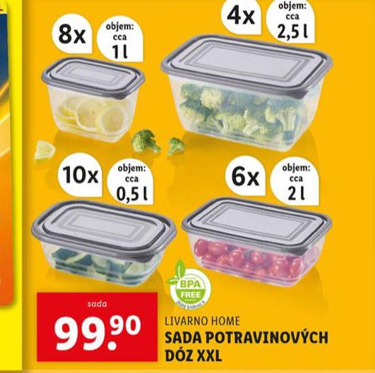 SADA SKLADOVACCH POTRAVINOVCH DZ XXL