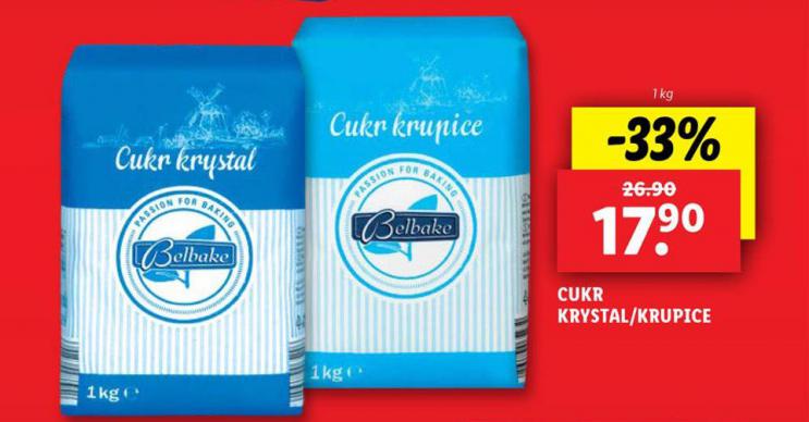 CUKR KRYSTAL / KRUPICE