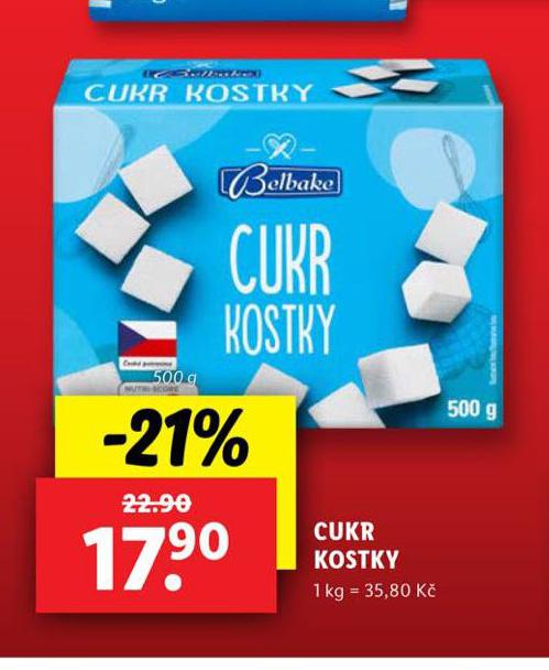 CUKR KOSTKY