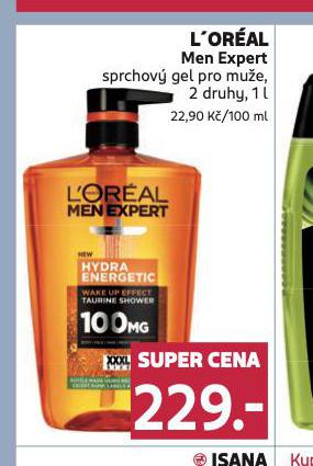 LOREAL MEN EXPERT SPRCHOV GEL