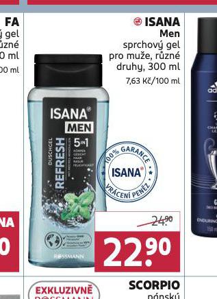 ISANA MEN SPRCHOV GEL