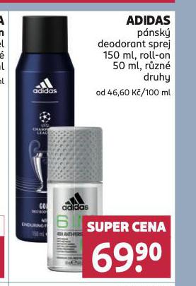 ADIDAS DEODORANT