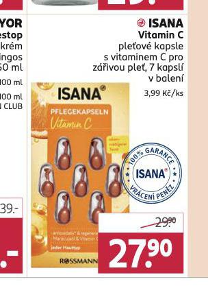 ISANA VITAMIN C PLEOV KAPSLE