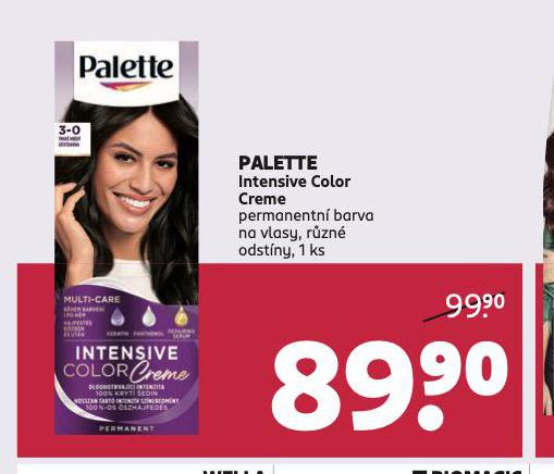 PALETTE INTENSIVE COLOR CREME PERMANENTN BARVA NA VLASY