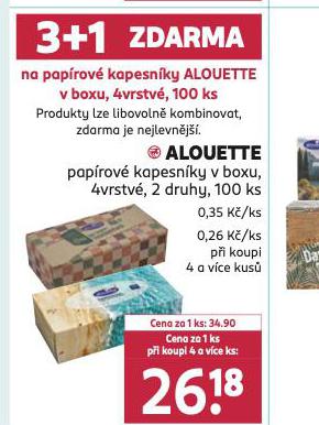 AOUETTE PAPROV KAPESNKY V BOXU