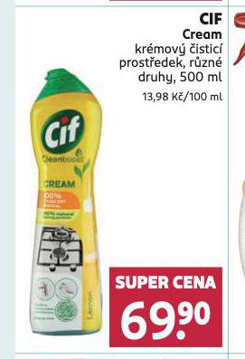 CIF CREAM KRMOV ISTC PROSTEDEK