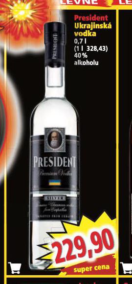 PRSIDENT UKRAJINSK VODKA